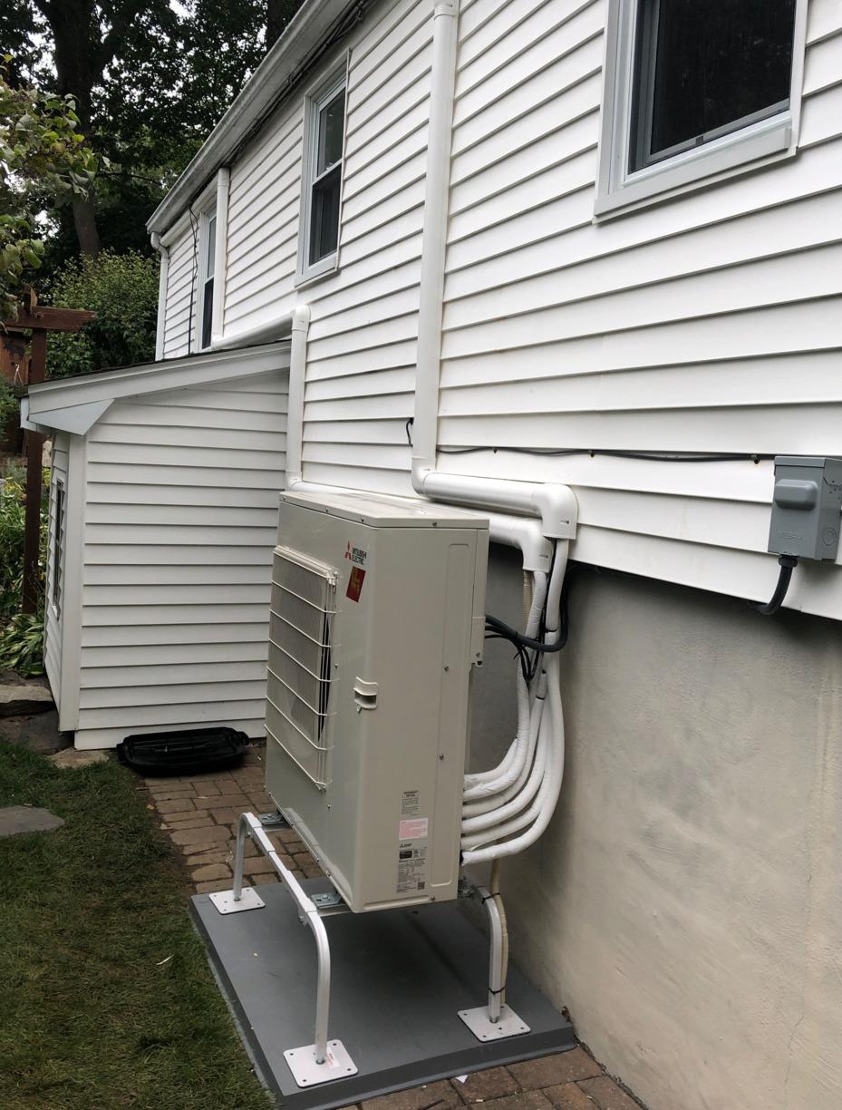 Mitsubishi hyper heat condenser - After