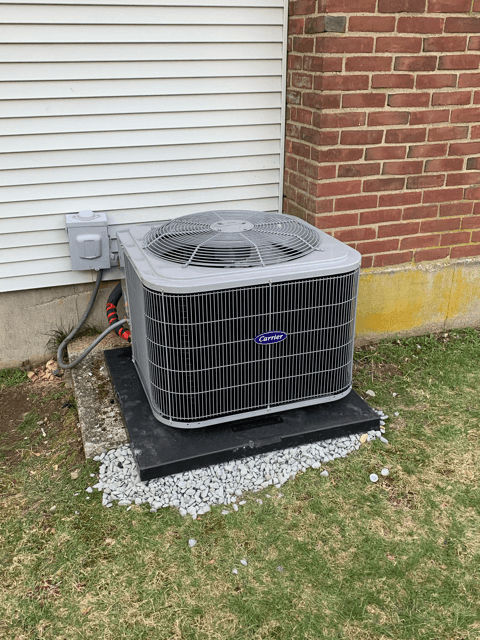 Central AC Replacement in Randolph, MA - After