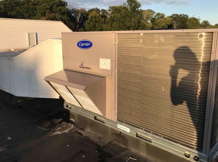 Carrier Rooftop unit - After