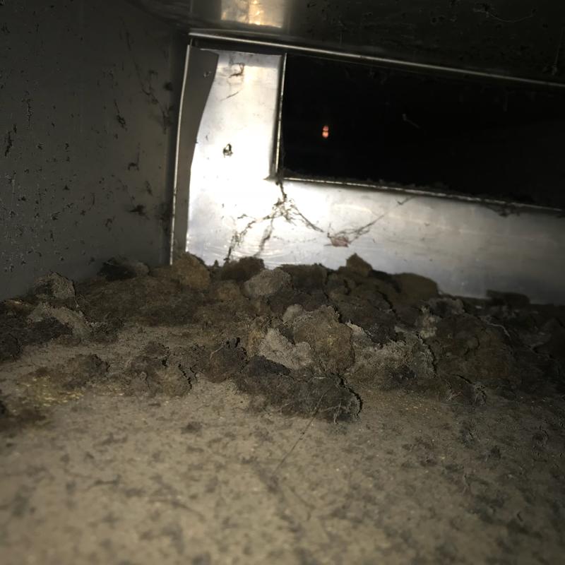 Duct cleaning in Quincy, MA - Before