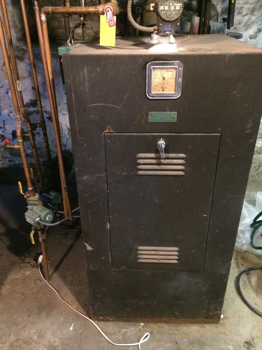 Combi Boiler - Before