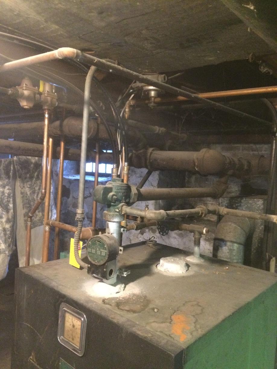 Combi Boiler Install in Dedham - Before