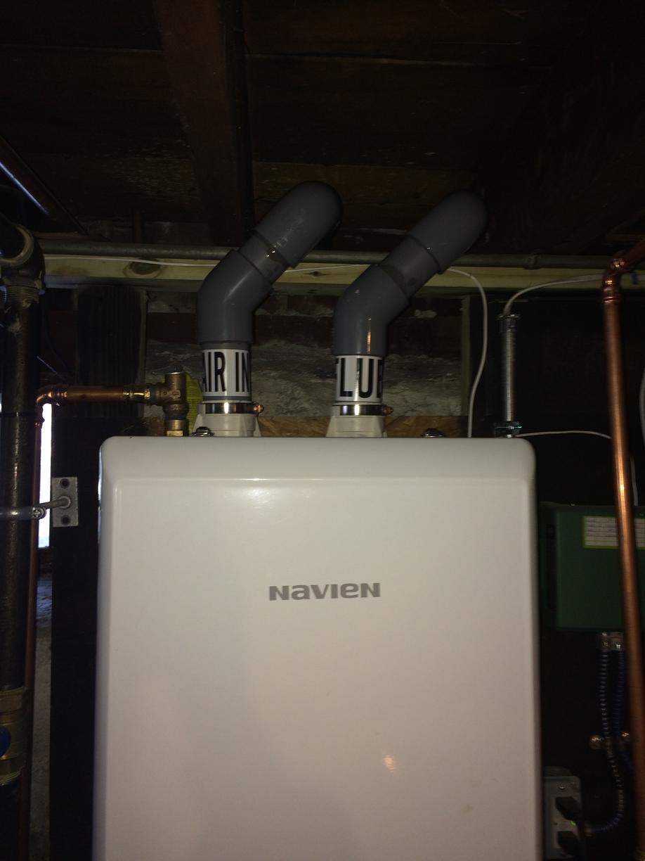 Combi Boiler Installation in Dedham, MA - After