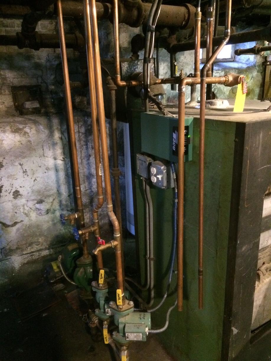 Ed's Combi Boiler Install in Dedham - Before