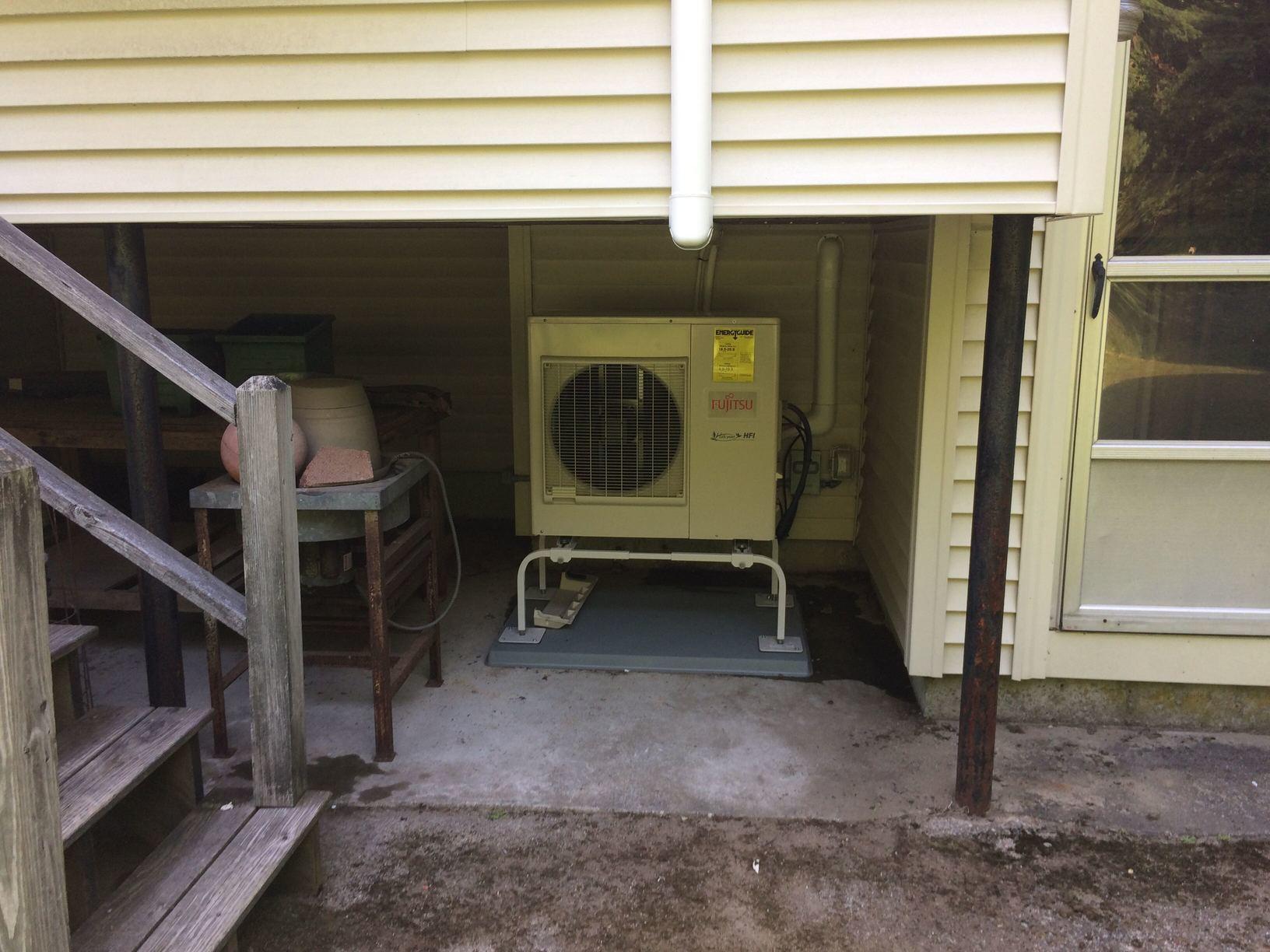ductless AC Install in Holbrook, MA - After