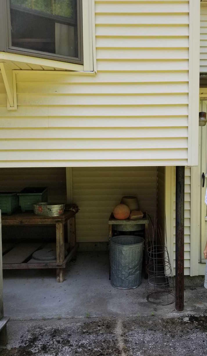 ductless AC Install in Holbrook, MA - Before