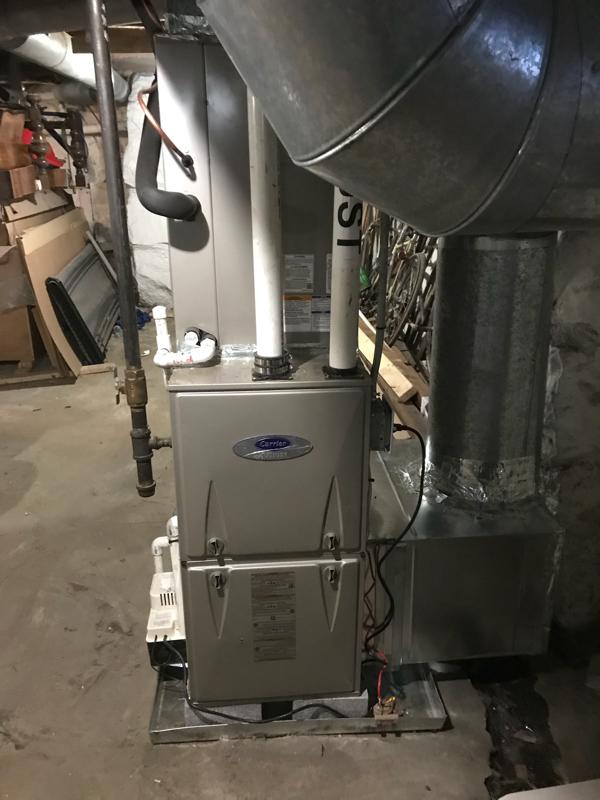 Furnace replacement in Dorchester, MA - After